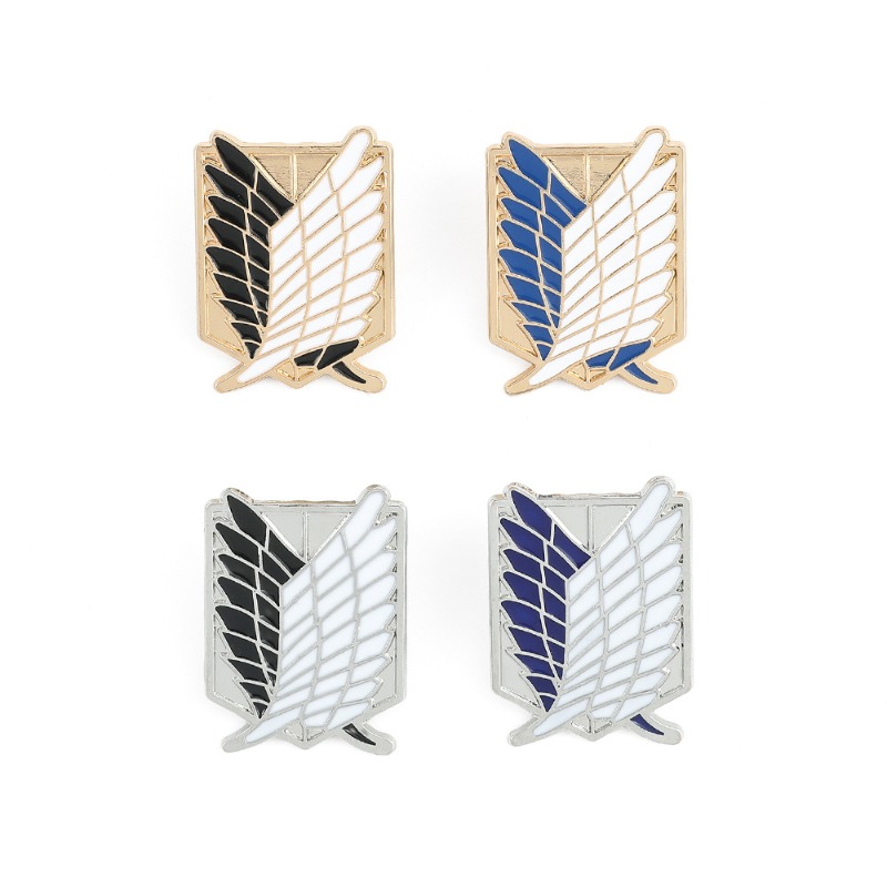 Popular Anime Merchandise - เข็มกลัดลาย Attack on Titan แบบเดียวกับ Wings