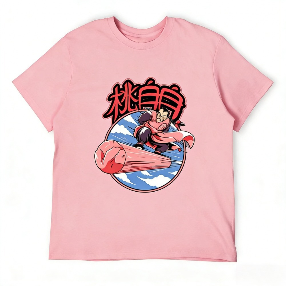 Popular Anime Merchandise - ดราก้อนบอล ต้าไป๋ไป๋เสื้อยืดผ้าฝ้ายแท้สำหรับทั้งชายและหญิง 2026 ฤดูร้อนใหม่ยอดนิยมอะนิเมะพิมพ์ลายลำลองเสื้อแขนสั้นสำหรับพ่อแม่และลูก