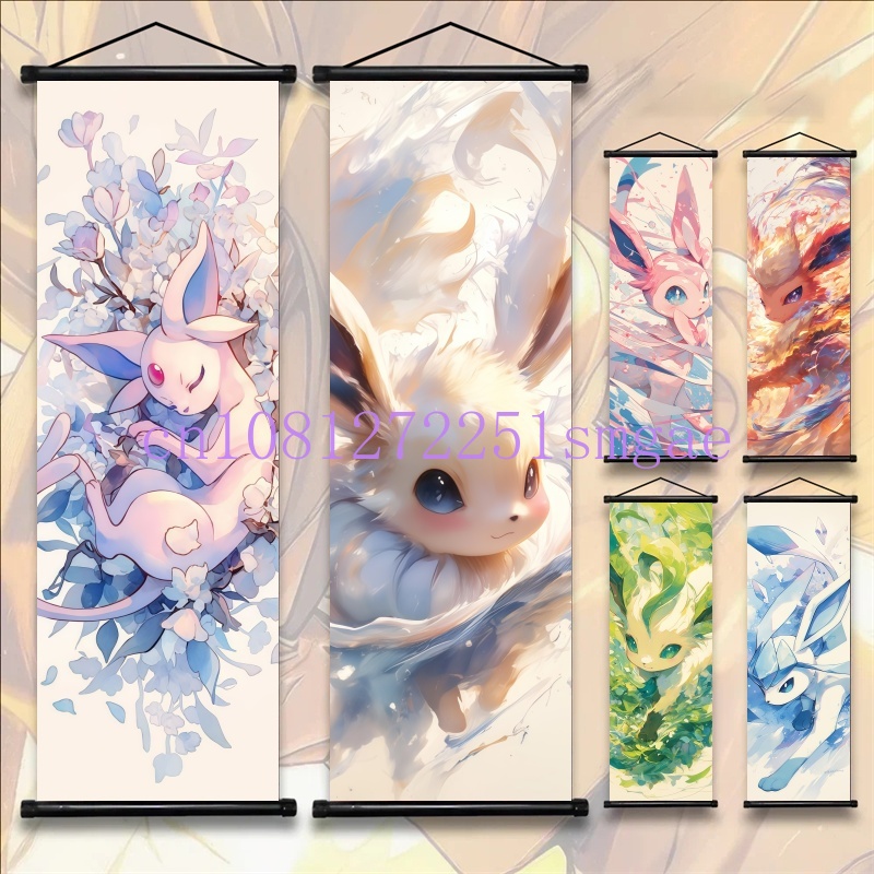 Anime Poster Print - โปสเตอร์พิมพ์ลายอนิเมะ ภาพกรีนินจา การ์ดไวเออร์ ภาพวาดบนผ้าใบ ปิกาจู ภาพแขวนตกแต่งบ้าน