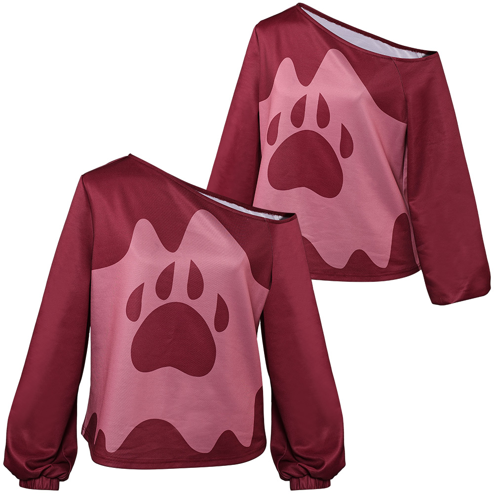 Anime Girl Merchandise - ชุดคอสเพลย์สโตลาส โกเอเทีย ชุดเฮลลูวา ชุดเจ้าแห่งนรก เสื้อแขนยาวสำหรับผู้หญิง ชุดแฟนซีสำหรับผู้ใหญ่