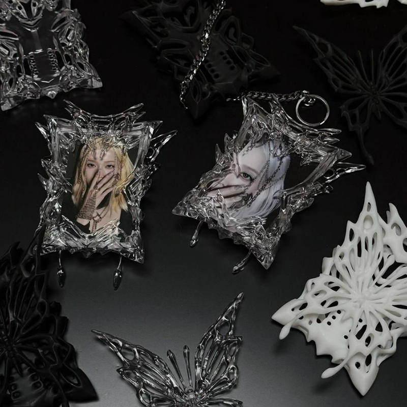 Collector Card Sleeve - ซองใส่การ์ดรูปภาพผีเสื้อ 3D แบบใส สำหรับนักสะสม ใช้สำหรับจัดแสดงและเก็บรักษา