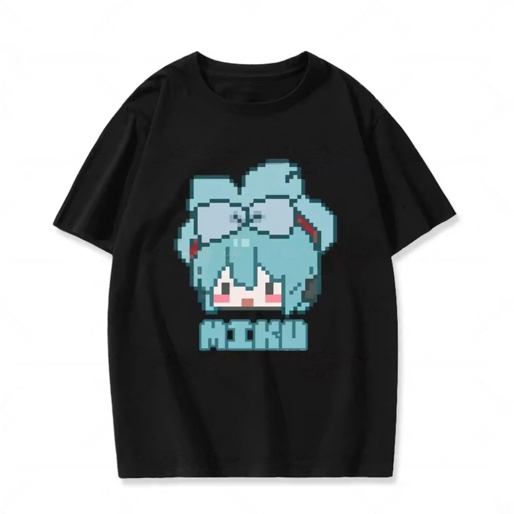 Anime Girl Merchandise - เสื้อยืดฮัตสึเนะ มิกุ ลายอนิเมะ สาวน่ารัก โปรเจกต์ ดีว่า