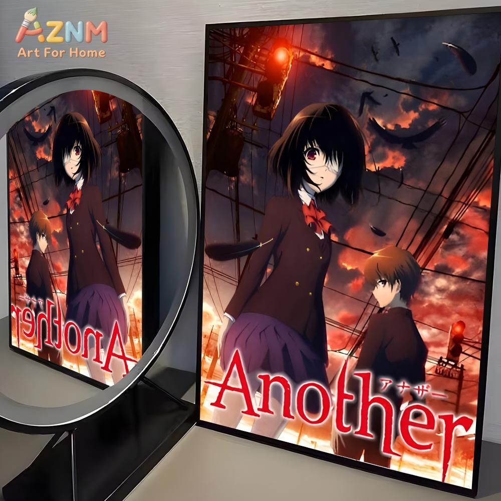 1 ชิ้น A-Another โปสเตอร์อนิเม - Anime Merchandise Posters บทวิจารณ์และราคา
