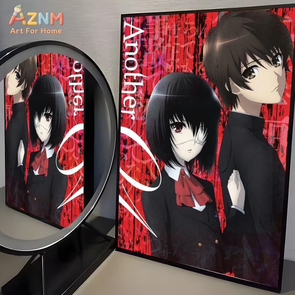 1 ชิ้น A-Another โปสเตอร์อนิเม - Anime Merchandise Posters บทวิจารณ์และราคา