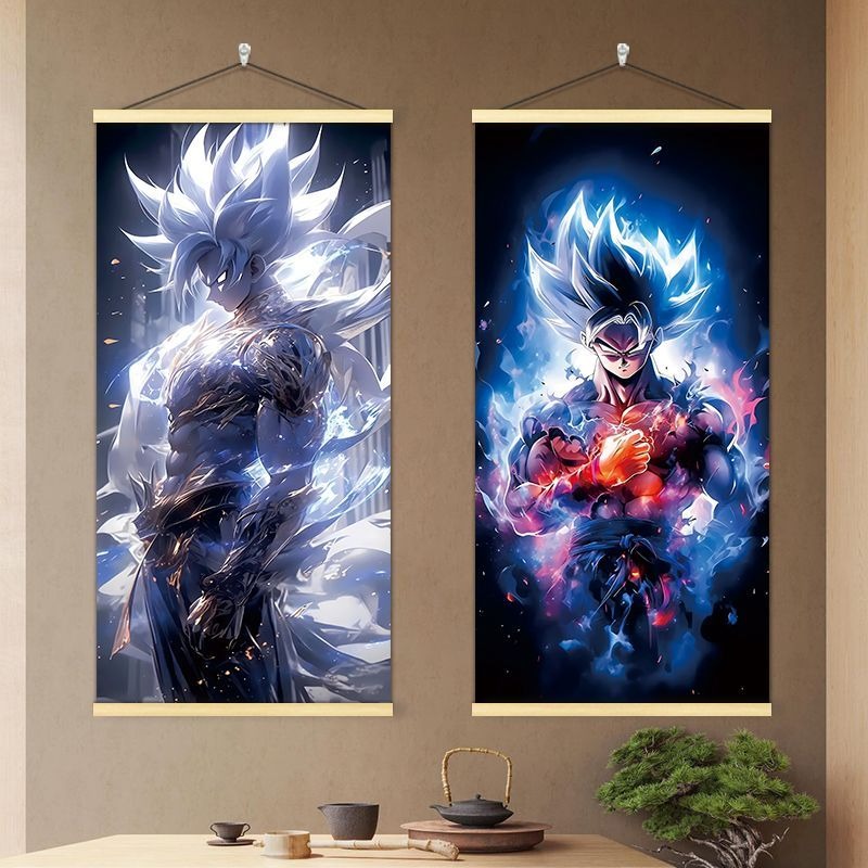 ภาพวาดตกแต่งบนผ้าใบลายดราก้อนบ - Anime Poster Print บทวิจารณ์และราคา