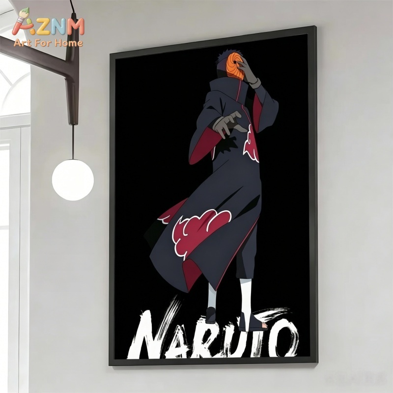 AZNM นารูโตะ อุจิวะ โอบิโตะ โท - Anime Merchandise Posters บทวิจารณ์และราคา