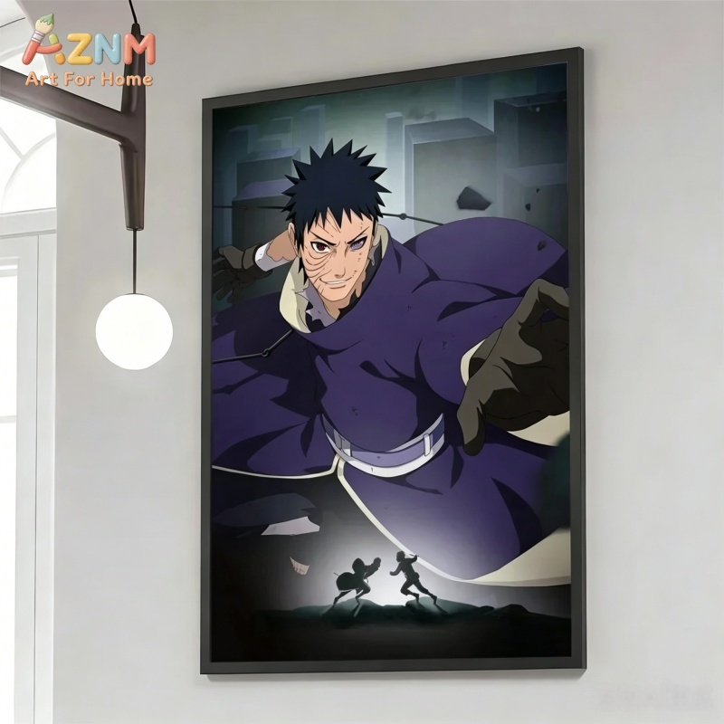 AZNM นารูโตะ อุจิวะ โอบิโตะ โท - Anime Merchandise Posters บทวิจารณ์และราคา