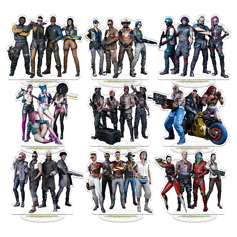 ของตกแต่งโต๊ะทำงานรูปโมเดล Cyb - Anime Girl Merchandise บทวิจารณ์และราคา