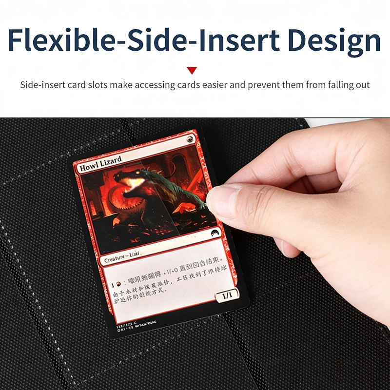 สมุดใส่การ์ด 1024 ใบ สำหรับใส่ - Collector Card Sleeve บทวิจารณ์และราคา