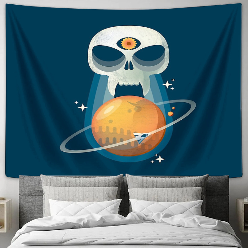 ผ้าแขวนผนังลายกาแล็กซี่ ดวงดาว - Wall Scroll Tapestry บทวิจารณ์และราคา