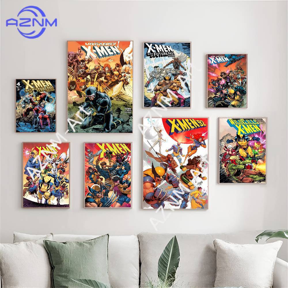 1 ชิ้น M-Marvel X-X-Men อะนิเม - Anime Merchandise Posters บทวิจารณ์และราคา