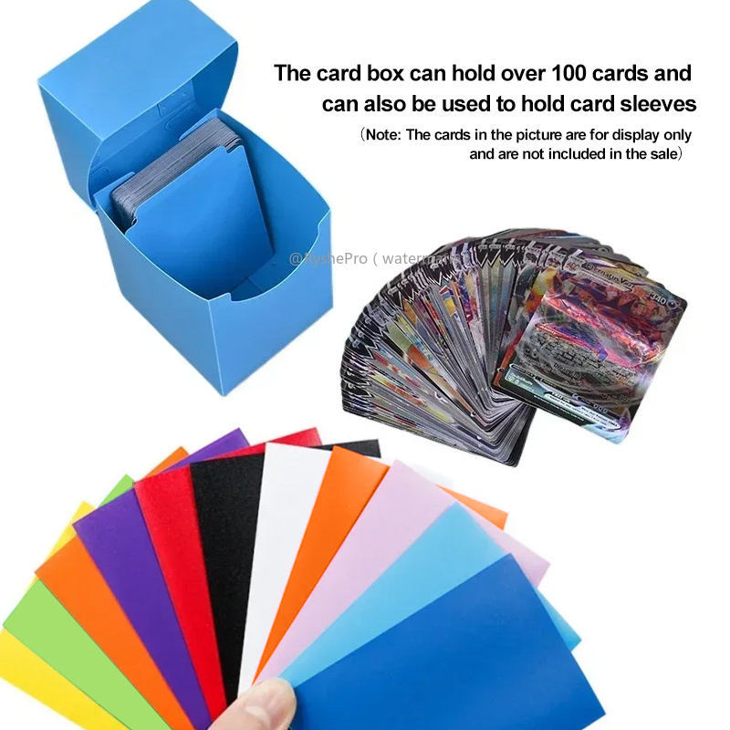 การ์ดดาดฟ้ากล่องสําหรับ Pokemo - Collector Card Sleeve บทวิจารณ์และราคา
