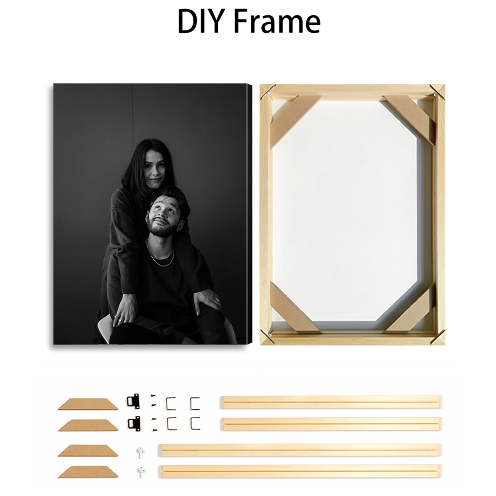 1 pc Custom Photo DIY กรอบหรือ - Art Print Framed บทวิจารณ์และราคา