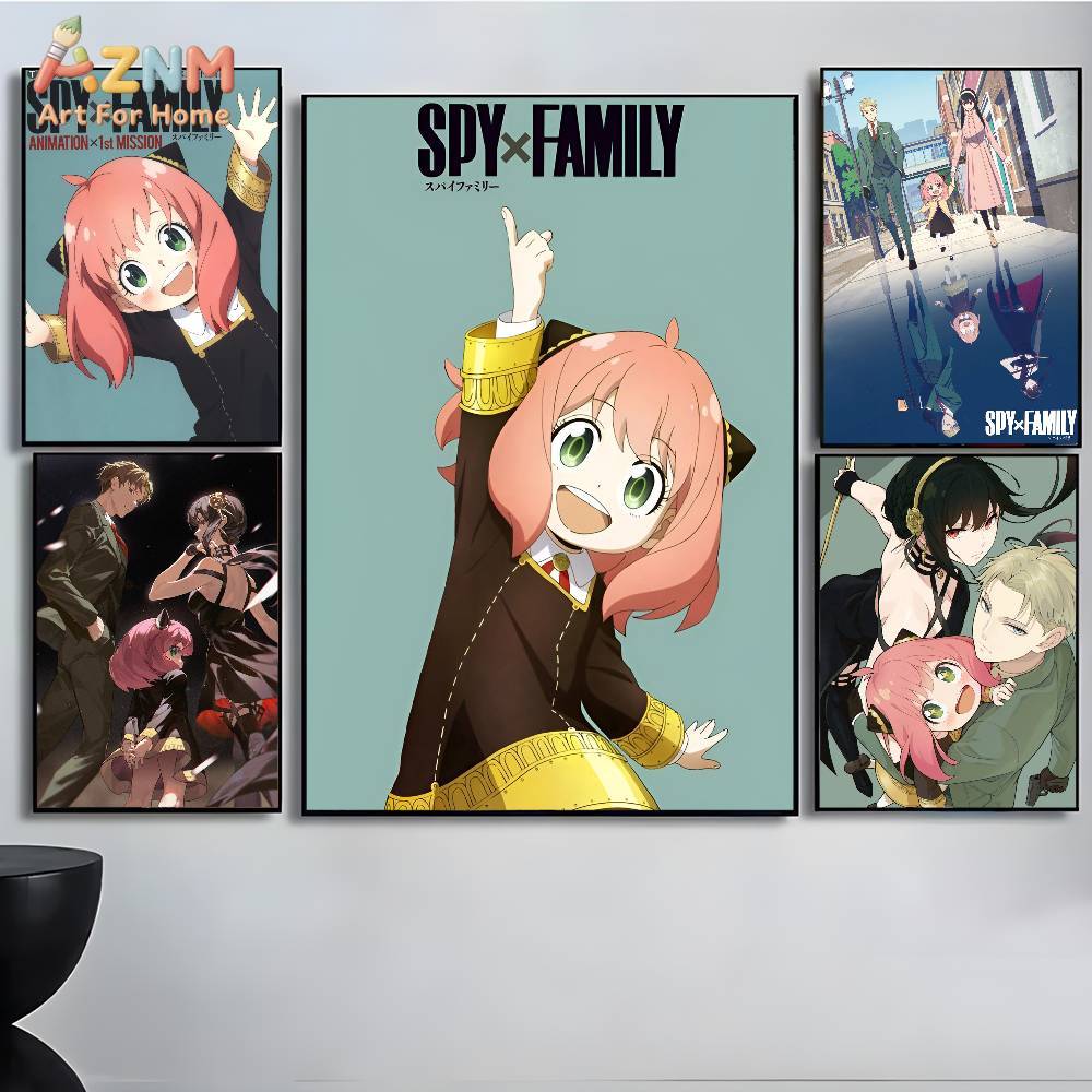 AZNM Spy x Family อะนิเมะภาพพิ - Anime Merchandise Posters บทวิจารณ์และราคา