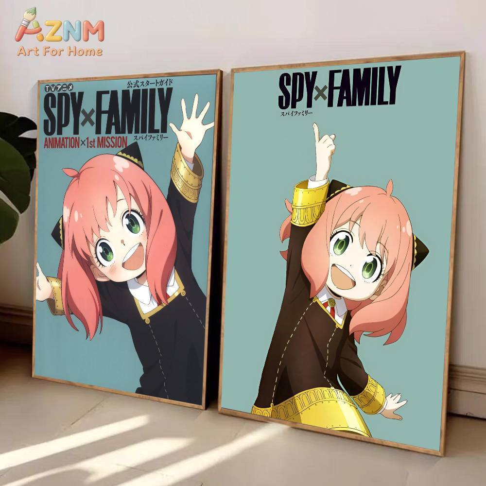 AZNM Spy x Family อะนิเมะภาพพิ - Anime Merchandise Posters บทวิจารณ์และราคา