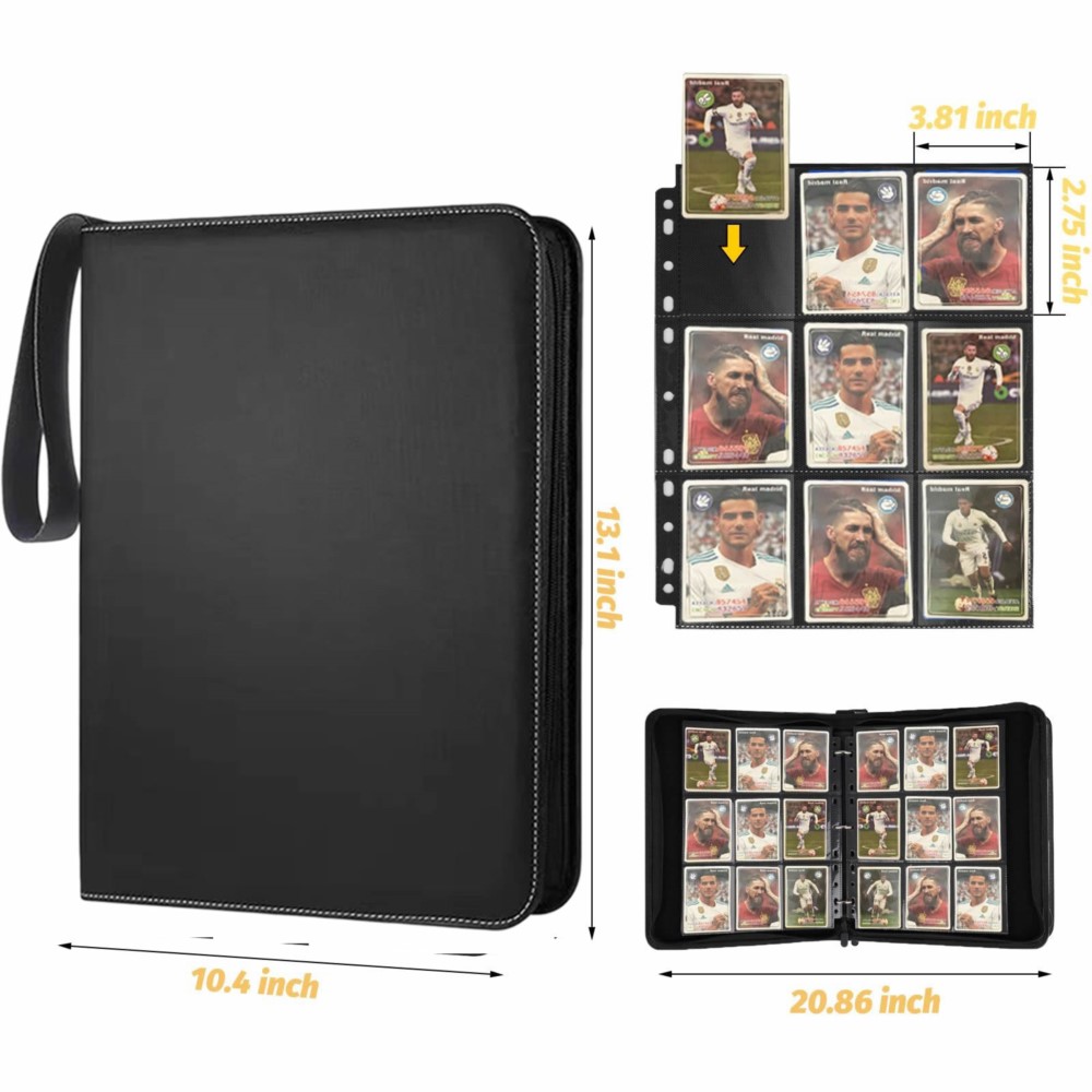 สมุดใส่การ์ด 9 ช่อง แบบสองด้าน - Collector Card Sleeve บทวิจารณ์และราคา