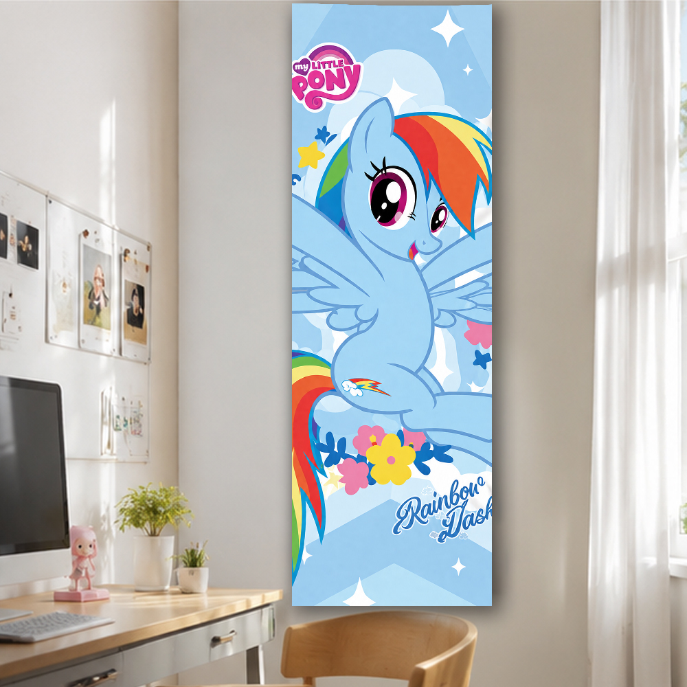 มาย ลิตเติ้ล โพนี่ เรนโบว์ แดช - Wall Scroll Tapestry บทวิจารณ์และราคา