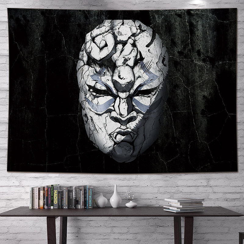 ใหม่อะนิเมะโจทาโร่พรมแขวนผนังต - Wall Scroll Tapestry บทวิจารณ์และราคา