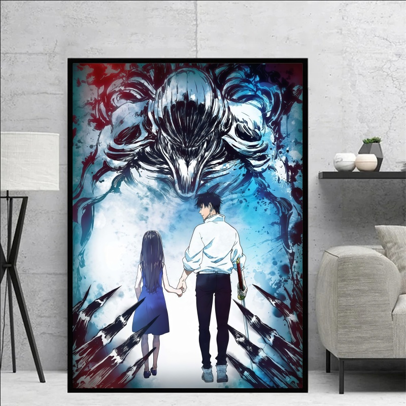 จูจุสึไคเซ็น ยูตะ โอคค็อตสึ&เม - Anime Poster Print บทวิจารณ์และราคา