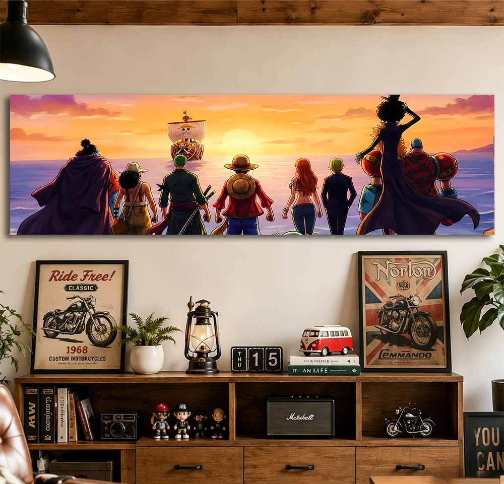 ผ้าแขวนผนังลายวันพีซ สโมสรหมวก - Wall Scroll Tapestry บทวิจารณ์และราคา