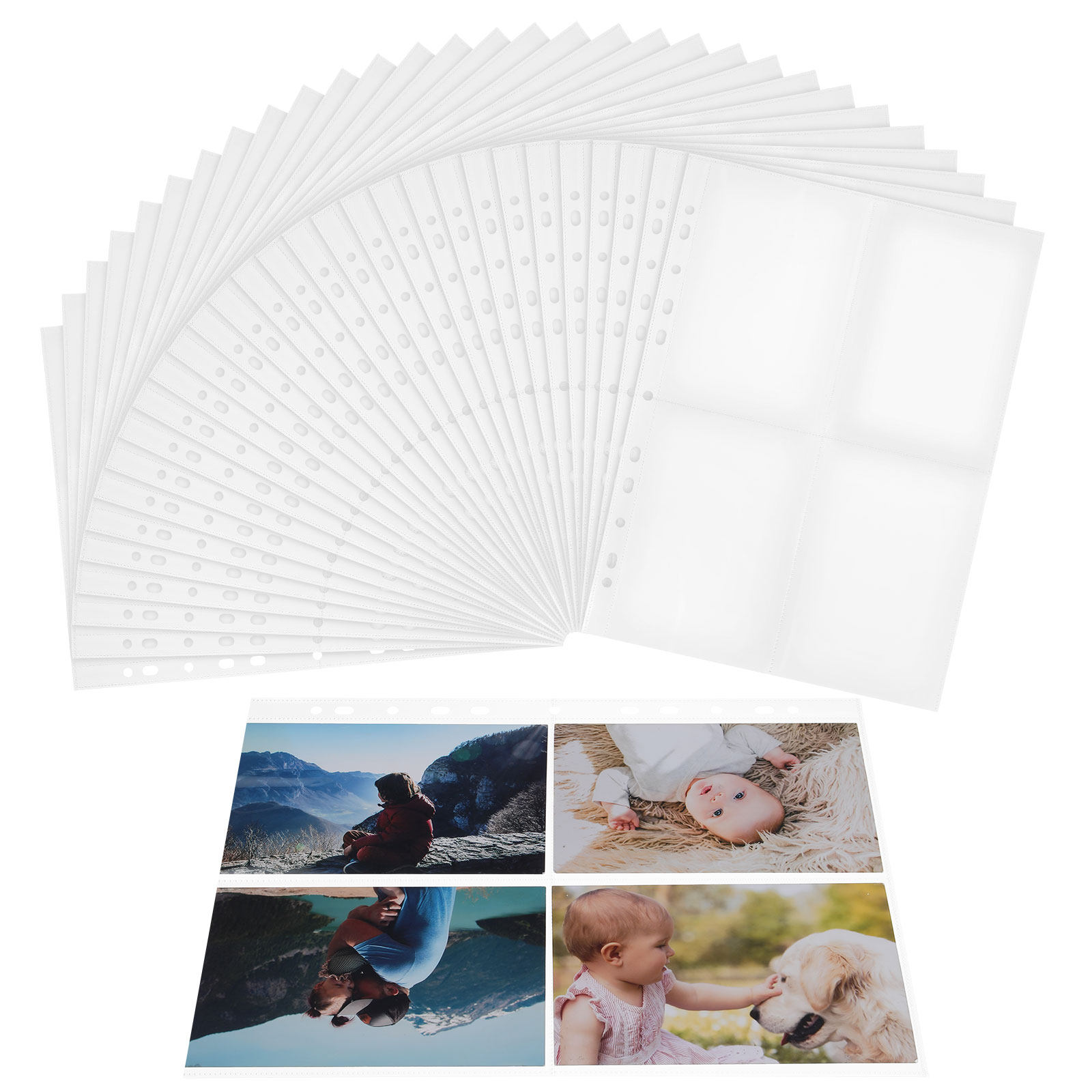30 ชิ้น แผ่นเติมอัลบั้มแบบสี่ช - Collector Card Sleeve บทวิจารณ์และราคา
