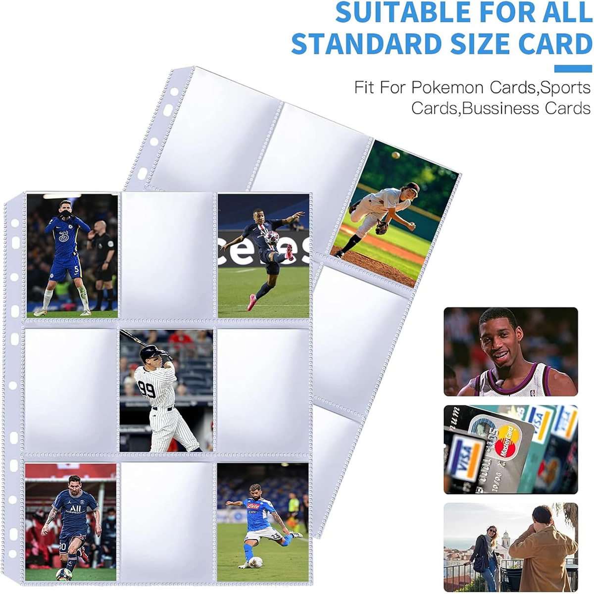 ซองใส่การ์ด 9 ช่อง 50 แพ็ค บรร - Collector Card Sleeve บทวิจารณ์และราคา