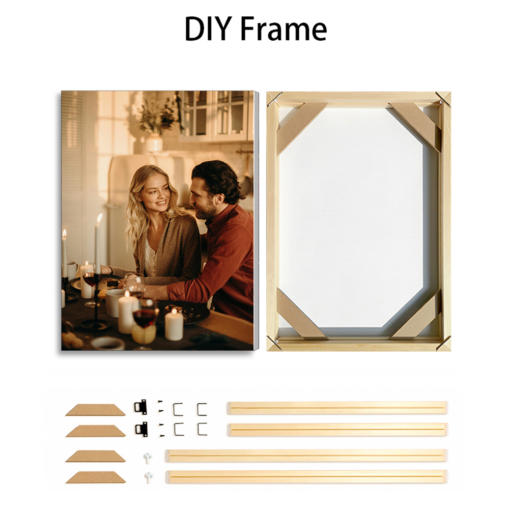 1 PC CUSTOM รูปภาพ DIY กรอบไม้ - Art Print Framed บทวิจารณ์และราคา