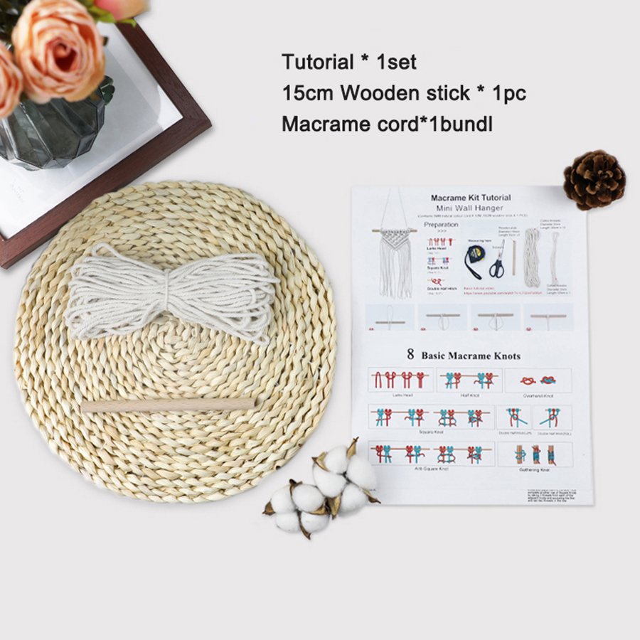 Handmade ถัก Mini Tapestry Mac - Wall Scroll Tapestry บทวิจารณ์และราคา