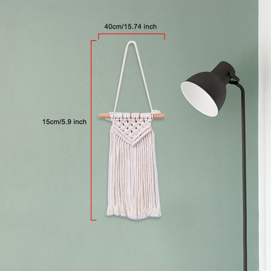 Handmade ถัก Mini Tapestry Mac - Wall Scroll Tapestry บทวิจารณ์และราคา