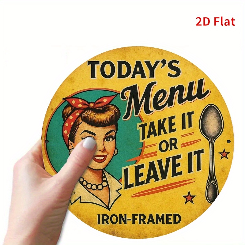 ป้ายเมนูร้านอาหารย้อนยุคสไตล์ว - Art Print Framed บทวิจารณ์และราคา