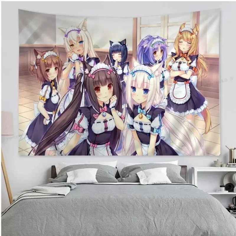 VIKAMA ผ้าแขวนผนังลายการ์ตูนแม - Wall Scroll Tapestry บทวิจารณ์และราคา