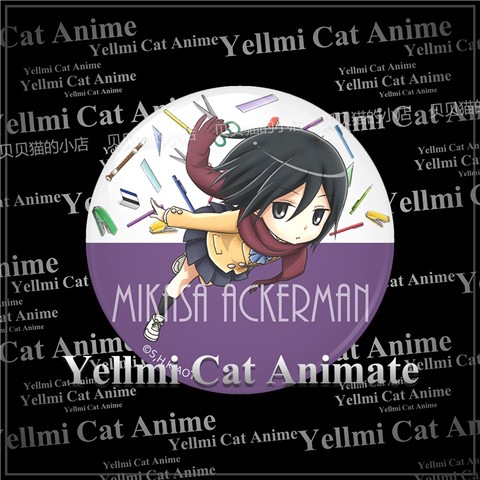 เข็มกลัดโรงเรียนมัธยมต้น Attac - Anime Merchandise Types บทวิจารณ์และราคา